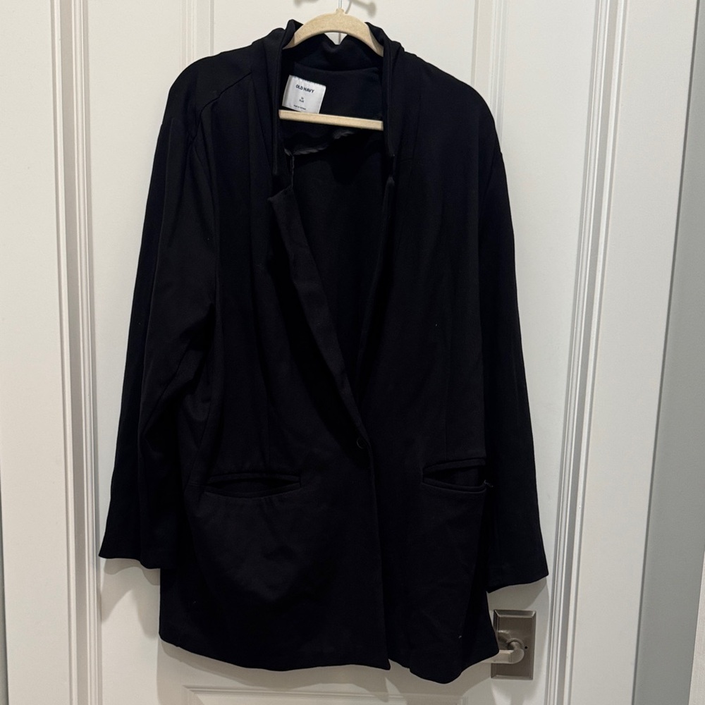 Old Navy Elegant Black Suit Jacket